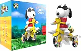 Amazon.com: Super7 Super Cycles Peanuts Snoopy Joe Cool Red